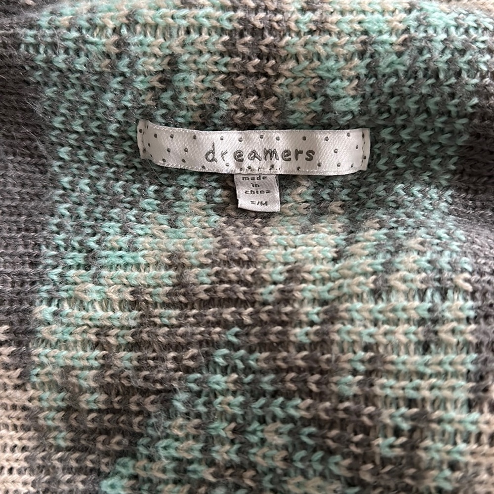 Dreamers Multicolor And Gray Open Front Waterfall… - image 7